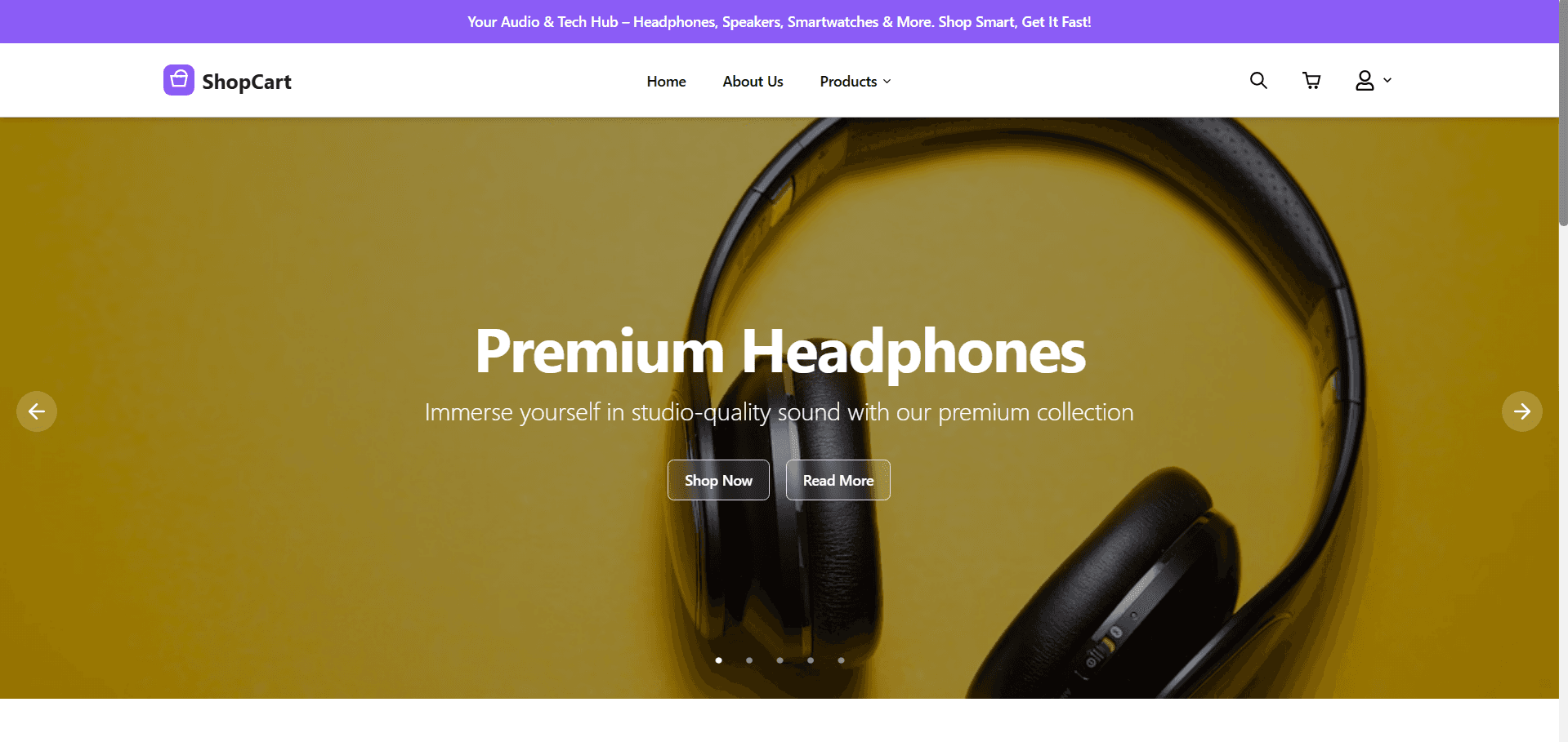 ShopCart - E-Commerce Platform