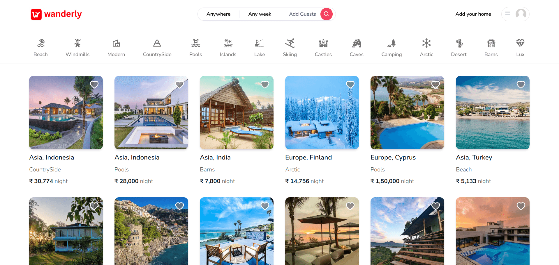 Wanderly - Homestay Marketplace